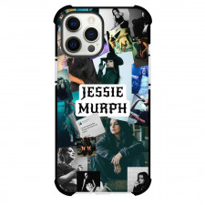 Jessie Murph Phone Case For iPhone Samsung Galaxy Pixel OnePlus Vivo Xiaomi Asus Sony Motorola Nokia - Jessie Murph Logo On Collage Background Poster