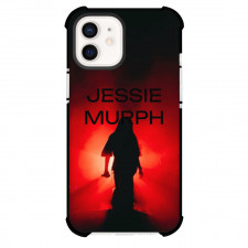 Jessie Murph Phone Case For iPhone Samsung Galaxy Pixel OnePlus Vivo Xiaomi Asus Sony Motorola Nokia - Jessie Murph Silhouetted On Red Background