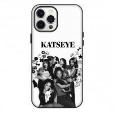 Katseye Phone Case For iPhone Samsung Galaxy Pixel OnePlus Vivo Xiaomi Asus Sony Motorola Nokia - Carrying Dogs Grayscale Poster