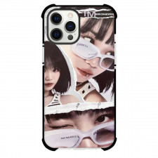 Le Sserafim Kim Chae Won Phone Case For iPhone and Samsung Galaxy Devices - Kim Chae Won Collage Newspaper