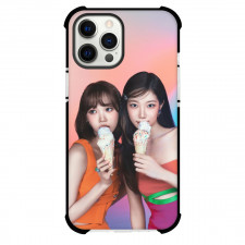 Le Sserafim Phone Case For iPhone and Samsung Galaxy Devices - Le Sserafim Members Eating Ice Cream