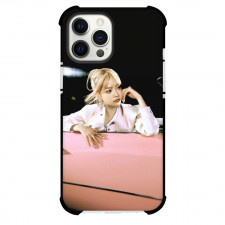 Le Sserafim Eunchae Phone Case For iPhone and Samsung Galaxy Devices - Eunchae Riding Pink Car