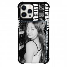 Le Sserafim Kazuha Phone Case For iPhone and Samsung Galaxy Devices - Kazuha Antifragile Grayscale