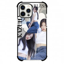 Le Sserafim Kazuha Phone Case For iPhone and Samsung Galaxy Devices - Kazuha Collage Fearless