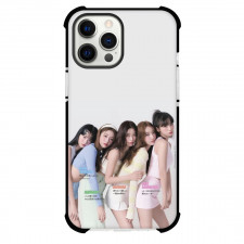 Le Sserafim Phone Case For iPhone and Samsung Galaxy Devices - Le Sserafim Members Side Portrait White Background
