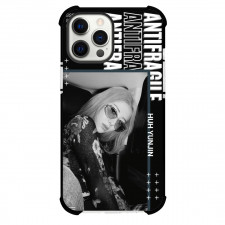 Le Sserafim Huh Yun-jin Phone Case For iPhone and Samsung Galaxy Devices - Huh Yun-jin Antifragile Grayscale
