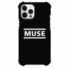 Muse Phone Case For iPhone Samsung Galaxy Pixel OnePlus Vivo Xiaomi Asus Sony Motorola Nokia - Muse Logo Black And White