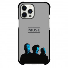 Muse Phone Case For iPhone Samsung Galaxy Pixel OnePlus Vivo Xiaomi Asus Sony Motorola Nokia - Muse Logo Gray Background