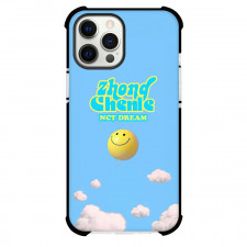 NCT Dream Chenle Phone Case For iPhone Samsung Galaxy Pixel OnePlus Vivo Xiaomi Asus Sony Motorola Nokia - NCT Dream Chenle And Smily Emoji On Blue Sky Poster