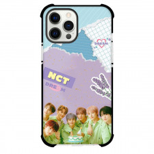 NCT Dream Phone Case For iPhone Samsung Galaxy Pixel OnePlus Vivo Xiaomi Asus Sony Motorola Nokia - NCT Dream Group Picture On Purple Blue Ripped Paper Poster