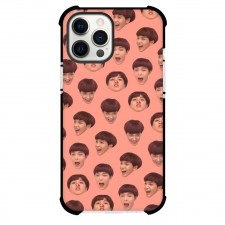 NCT Dream Haechan Phone Case For iPhone Samsung Galaxy Pixel OnePlus Vivo Xiaomi Asus Sony Motorola Nokia - NCT Dream Haechan Avatar Pattern Art On Pink Background