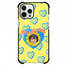 NCT Dream Haechan Phone Case For iPhone Samsung Galaxy Pixel OnePlus Vivo Xiaomi Asus Sony Motorola Nokia - NCT Dream Haechan Hello Future Baby Blue Hearts On Yellow Background