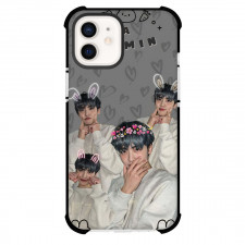 NCT Dream Jaemin Phone Case For iPhone Samsung Galaxy Pixel OnePlus Vivo Xiaomi Asus Sony Motorola Nokia - NCT Dream Jaemin Funny Picture On Gray Heart Background