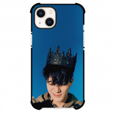 NCT Dream Jeno Phone Case For iPhone Samsung Galaxy Pixel OnePlus Vivo Xiaomi Asus Sony Motorola Nokia - NCT Dream Jeno Wears Crown On Blue Background