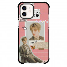 NCT Dream Jisung Phone Case For iPhone Samsung Galaxy Pixel OnePlus Vivo Xiaomi Asus Sony Motorola Nokia - NCT Dream Jisung Lockscreen Pink Background Poster