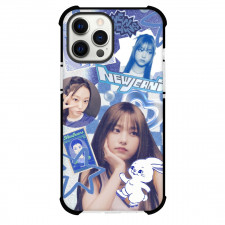 New Jeans Haerin Phone Case For iPhone and Samsung Galaxy Devices - Haerin Portrait Sticker