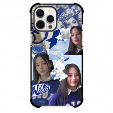New Jeans Minji Phone Case For iPhone and Samsung Galaxy Devices - Minji Smiling Portrait Poster