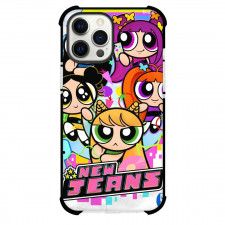 New Jeans Phone Case For iPhone and Samsung Galaxy Devices - New Jeans Members Portrait The Powerpuff Girls