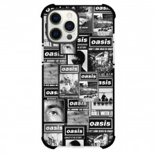 OASIS Phone Case For iPhone Samsung Galaxy Pixel OnePlus Vivo Xiaomi Asus Sony Motorola Nokia - OASIS Band Album Grayscale Poster