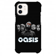 OASIS Phone Case For iPhone Samsung Galaxy Pixel OnePlus Vivo Xiaomi Asus Sony Motorola Nokia - OASIS Band Grayscale Illustration On Black Background