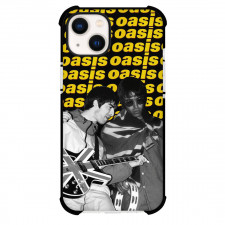 OASIS Phone Case For iPhone Samsung Galaxy Pixel OnePlus Vivo Xiaomi Asus Sony Motorola Nokia - OASIS Brand Member On Yellow Word Art Background