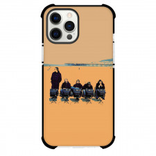 OASIS Phone Case For iPhone Samsung Galaxy Pixel OnePlus Vivo Xiaomi Asus Sony Motorola Nokia - OASIS Band Member Watching Television Painting Poster