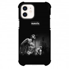 OASIS Phone Case For iPhone Samsung Galaxy Pixel OnePlus Vivo Xiaomi Asus Sony Motorola Nokia - OASIS Singing in A Concert Graysclace Poster