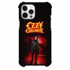 Ozzy Osbourne Phone Case For iPhone Samsung Galaxy Pixel OnePlus Vivo Xiaomi Asus Sony Motorola Nokia - Ozzy Osbourne Standing On Red Light Smoke Background