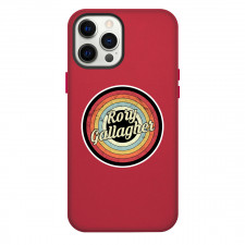 Rory Gallagher Phone Case For iPhone Samsung Galaxy Pixel OnePlus Vivo Xiaomi Asus Sony Motorola Nokia - Rory Gallagher Retro Circle Sticker