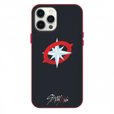 Stray Kids Phone Case For iPhone Samsung Galaxy Pixel OnePlus Vivo Xiaomi Asus Sony Motorola Nokia - Stray Kids Compass Logo On Dark Background