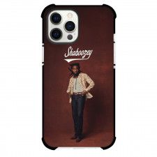 Shaboozey Castle Phone Case For iPhone Samsung Galaxy Pixel OnePlus Vivo Xiaomi Asus Sony Motorola Nokia - Shaboozey Standing On Dark Red Background