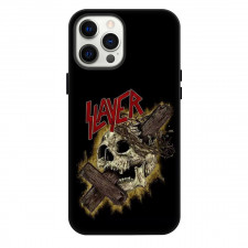 Slayer Phone Case For iPhone Samsung Galaxy Pixel OnePlus Vivo Xiaomi Asus Sony Motorola Nokia - Cross Skull Illustration