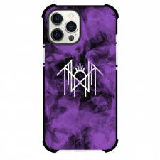 Sleep Token Phone Case For iPhone Samsung Galaxy Pixel OnePlus Vivo Xiaomi Asus Sony Motorola Nokia - Sleep Token Logo Purple Smoke Background