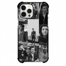 Pop Star Tom Holland Phone Case For iPhone Samsung Galaxy Pixel OnePlus Vivo Xiaomi Asus Sony Motorola Nokia - Tom Holland Grayscale Collage