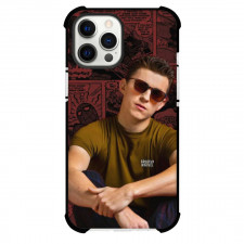 Pop Star Tom Holland Phone Case For iPhone Samsung Galaxy Pixel OnePlus Vivo Xiaomi Asus Sony Motorola Nokia - Tom Holland Pose Comic Background