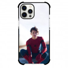Pop Star Tom Holland Phone Case For iPhone Samsung Galaxy Pixel OnePlus Vivo Xiaomi Asus Sony Motorola Nokia - Tom Holland Spiderman Suit Sitting