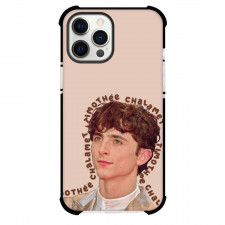 Pop Star Timothee Chalamet Phone Case For iPhone Samsung Galaxy Pixel OnePlus Vivo Xiaomi Asus Sony Motorola Nokia - Timothee Chalamet Portait Beige Background