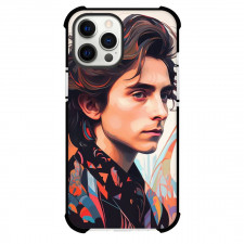 Pop Star Timothee Chalamet Phone Case For iPhone Samsung Galaxy Pixel OnePlus Vivo Xiaomi Asus Sony Motorola Nokia - Timothee Chalamet Side Portrait Pop Art Illustration