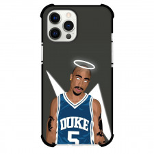 Tupac Shakur Phone Case For iPhone Samsung Galaxy Pixel OnePlus Vivo Xiaomi Asus Sony Motorola Nokia - Tupac Shakur In Duke 5 Jersey Illustration Art Poster