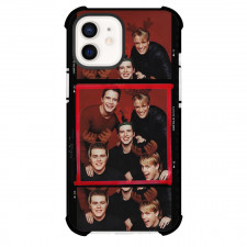 Westlife Phone Case For iPhone Samsung Galaxy Pixel OnePlus Vivo Xiaomi Asus Sony Motorola Nokia - Westlife Group Picture On Red Background
