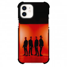 Westlife Phone Case For iPhone Samsung Galaxy Pixel OnePlus Vivo Xiaomi Asus Sony Motorola Nokia - Westlife Member Standing On A Red Light Effect Poster