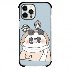 Porco Rosso Marco Pagot Case For iPhone Samsung Galaxy Pixel OnePlus Vivo Xiaomi Asus Sony Motorola Nokia - Marco Pagot Holding Coffee Mug Drawing On Gray Background