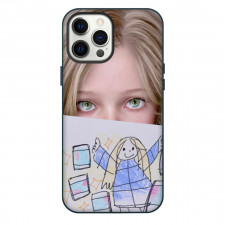 Pragmata Diana Phone Case For iPhone Samsung Galaxy Pixel OnePlus Vivo Xiaomi Asus Sony Motorola Nokia - Diana Hold Drawing Portrait