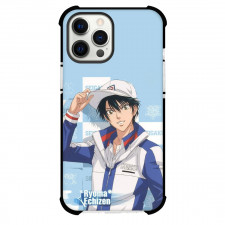 The Prince of Tennis Ryoga Echizen Phone Case For iPhone Samsung Galaxy Pixel OnePlus Vivo Xiaomi Asus Sony Motorola Nokia - Ryoga Echizen Portrait Checkered Background