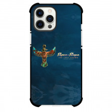 Prince Of Persia Phone Case For iPhone Samsung Galaxy Pixel OnePlus Vivo Xiaomi Asus Sony Motorola Nokia - The Lost Crown Logo Blue Background