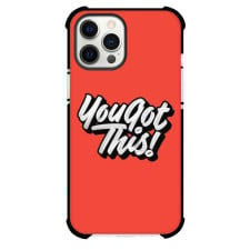 You Got This Phone Case For iPhone Samsung Galaxy Pixel OnePlus Vivo Xiaomi Asus Sony Motorola Nokia - You Got This Text Quote on Red Background
