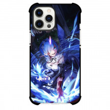 Re Zero - Starting Life in Another Waifu Rem World Phone Case For iPhone Samsung Galaxy Pixel OnePlus Vivo Xiaomi Asus Sony Motorola Nokia - Waifu Rem Blue Illustration Art Poster