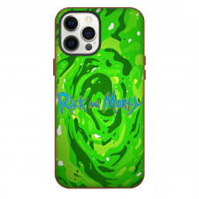 Rick And Morty Phone Case For iPhone Samsung Galaxy Pixel OnePlus Vivo Xiaomi Asus Sony Motorola Nokia - Rick And Morty Green Portrait Series Logo Poster