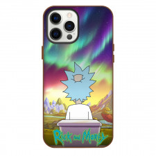 Rick And Morty Rick Sanchez Phone Case For iPhone Samsung Galaxy Pixel OnePlus Vivo Xiaomi Asus Sony Motorola Nokia - Rick Sanchez Sitting In Poop Planet Portrait Poster