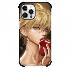 Record of Ragnarok Adam Phone Case For iPhone and Samsung Galaxy Devices - Adam Eating Apple Illustration